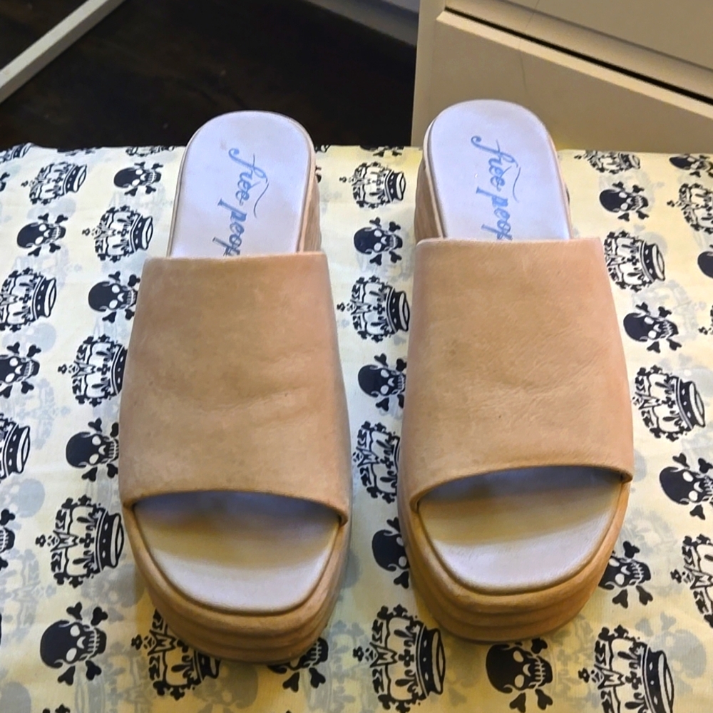 Free People Harbor Platform Sandals